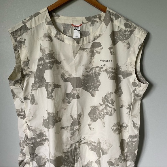 Merrell Hydro Hyke Sleeveless Dress Dry Draw Cord Athletic Size Large - Picture 4 of 8